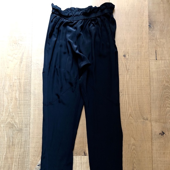 Isabel Marant Pants | Black | 100% Silk | Size 2 - Picture 4 of 6